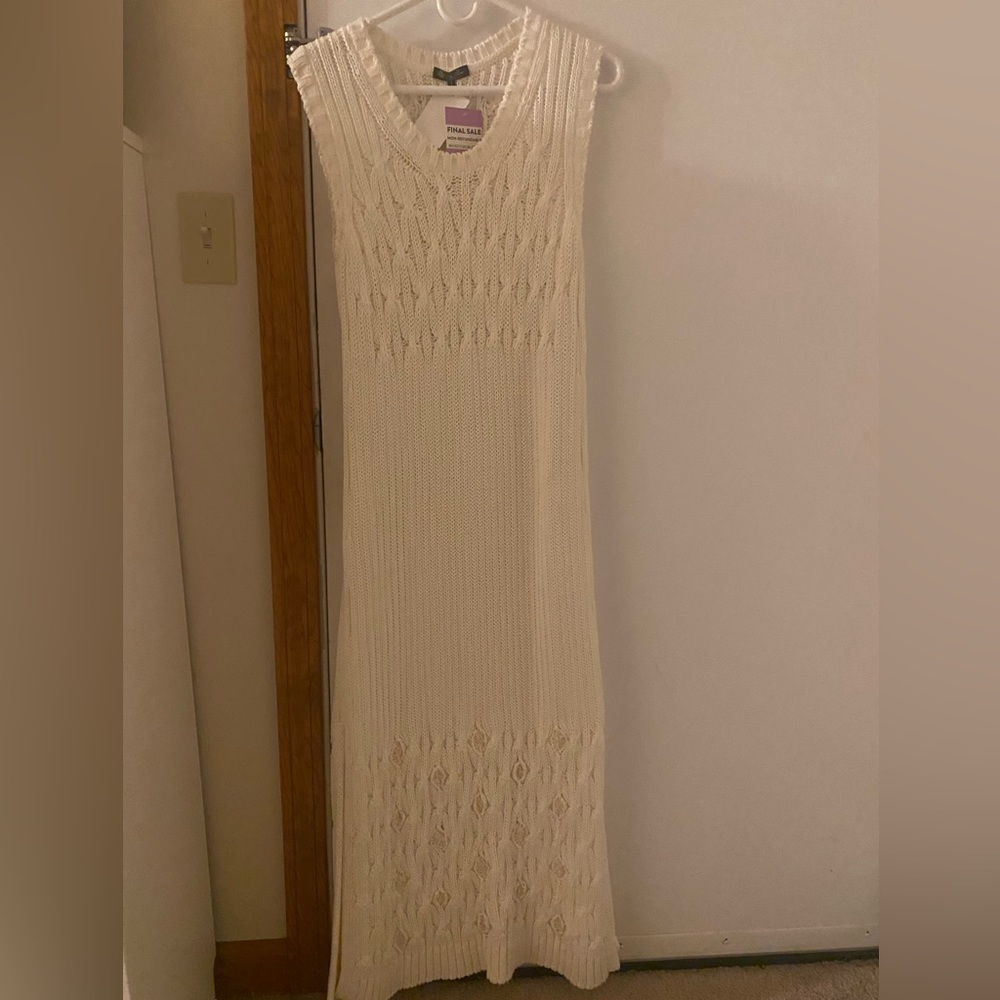 Loro Piana Women's Cream Sweater maxi dress